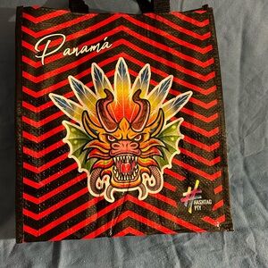 Panama Dragon Tote Bag